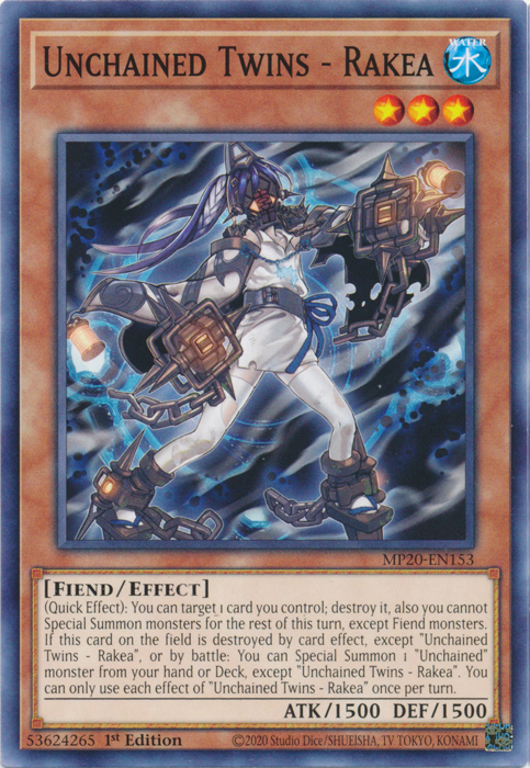 Unchained Twins - Rakea [MP20-EN153] Common | Good Games Adelaide SA