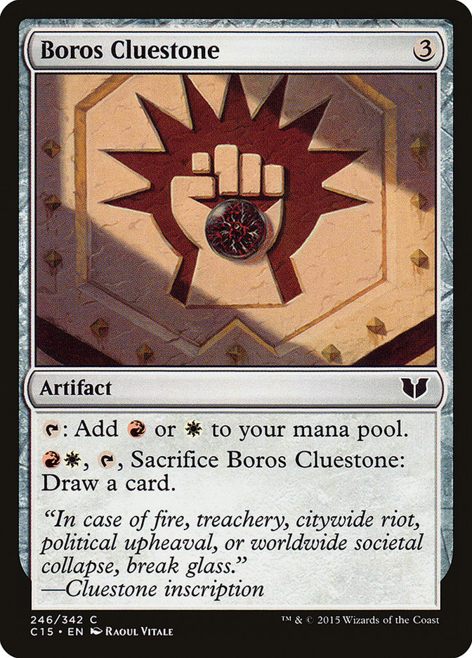 Boros Cluestone [Commander 2015] | Good Games Adelaide SA