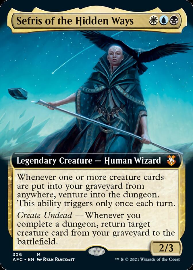 Sefris of the Hidden Ways (Extended) [Dungeons & Dragons: Adventures in the Forgotten Realms Commander] | Good Games Adelaide SA