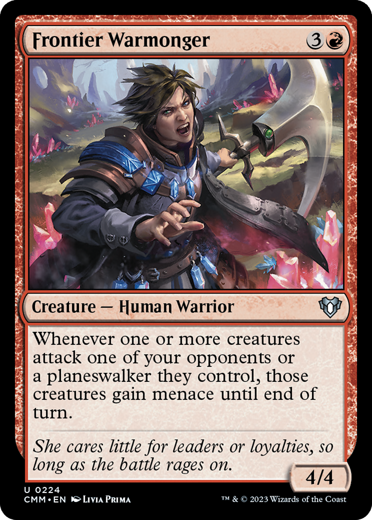 Frontier Warmonger [Commander Masters] | Good Games Adelaide SA