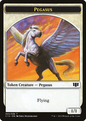 Kor Soldier // Pegasus Double-sided Token [Commander 2014 Tokens] | Good Games Adelaide SA