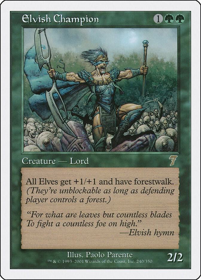 Elvish Champion 240 (7th Edition)  | Good Games Adelaide SA