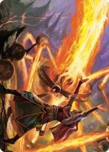 Ghitu Amplifier Art Card 32 (Art Series: Dominaria United)  | Good Games Adelaide SA