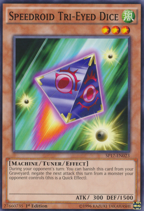 Speedroid Tri-Eyed Dice [SP17-EN023] Common | Good Games Adelaide SA