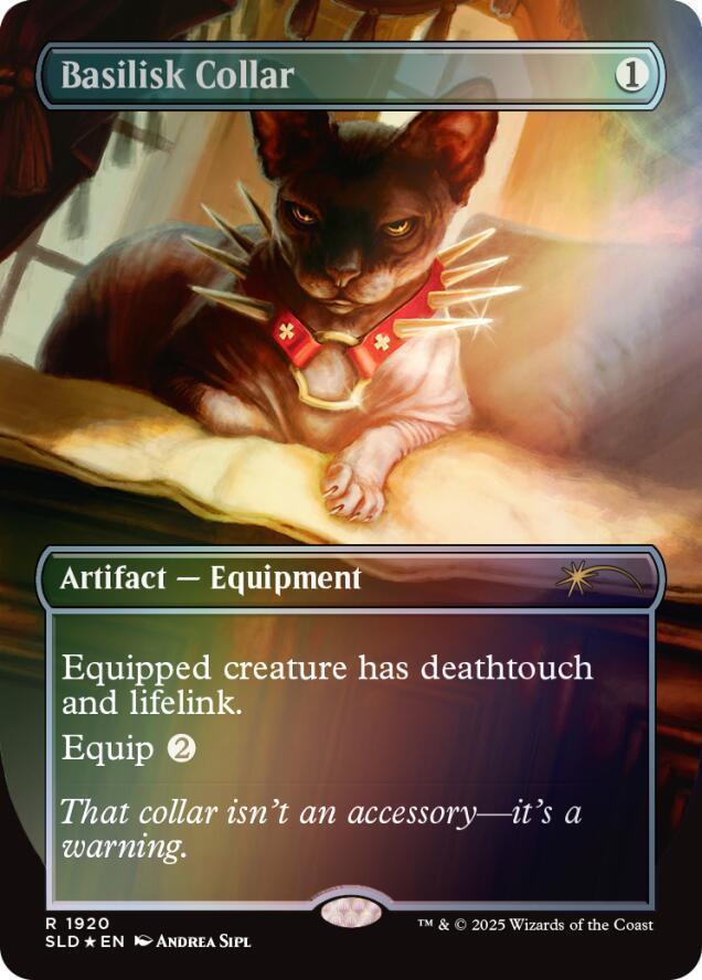 Basilisk Collar 1920 Rainbow Foil 1920 (Secret Lair Drop Series)  - Foil | Good Games Adelaide SA