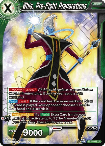 Whis, Pre-Fight Preparations [BT16-048] | Good Games Adelaide SA