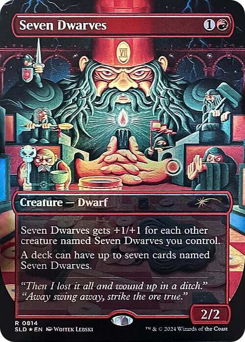 Seven Dwarves 0814 814 (Secret Lair Drop Series)  - Foil | Good Games Adelaide SA