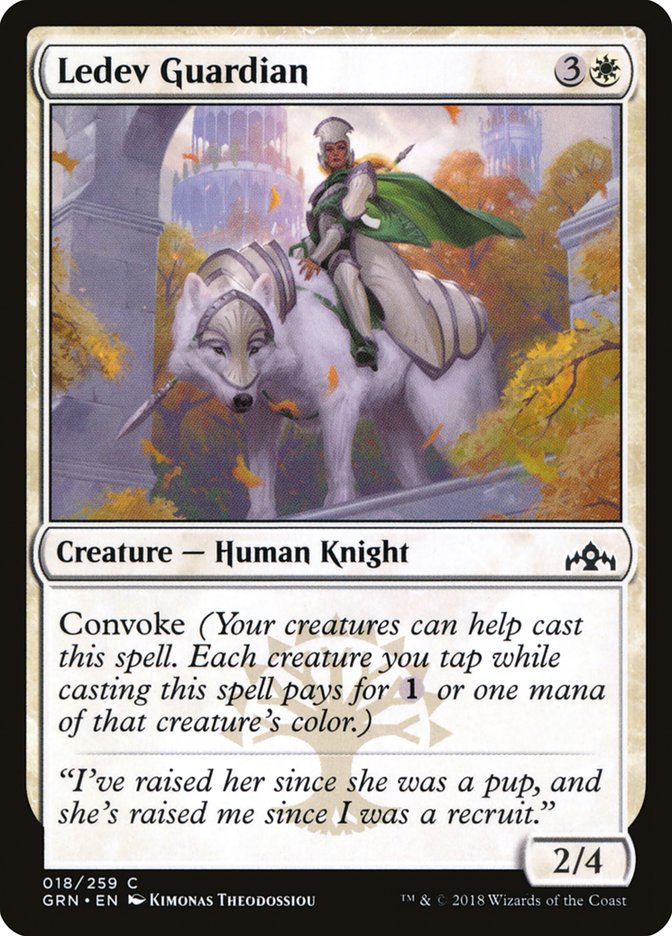 Ledev Guardian 18 (Guilds of Ravnica)  | Good Games Adelaide SA