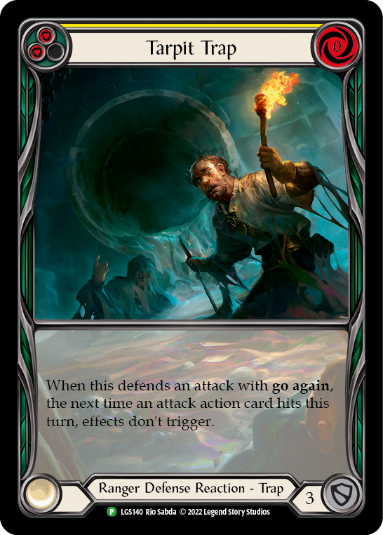 Tarpit Trap (Yellow) [LGS140] (Promo)  Rainbow Foil | Good Games Adelaide SA