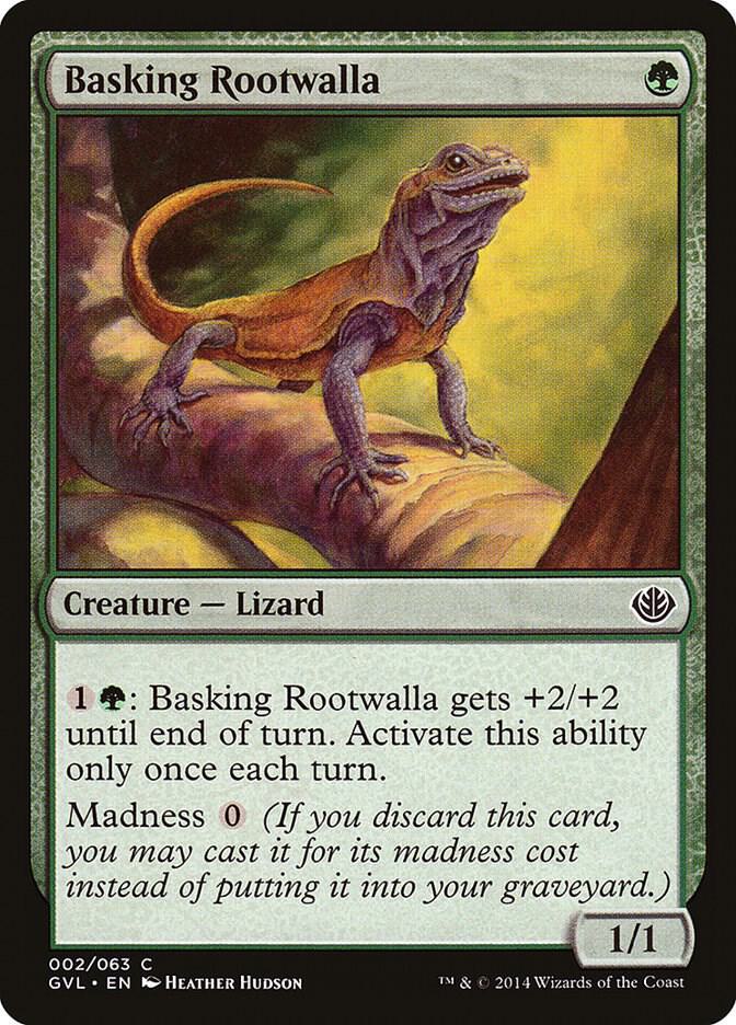 Basking Rootwalla 2 (Duel Decks: Anthology)  | Good Games Adelaide SA