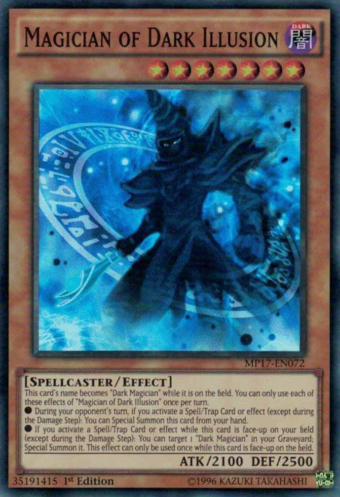 Magician of Dark Illusion [MP17-EN072] Super Rare | Good Games Adelaide SA