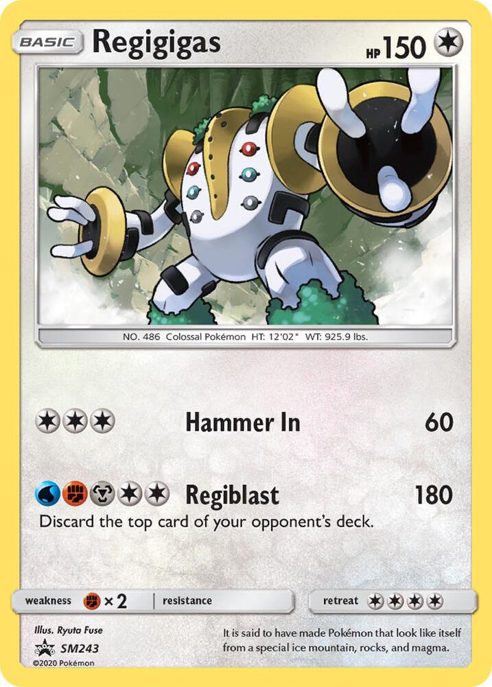 Regigigas SM243 (SM Promos)  - Holofoil | Good Games Adelaide SA