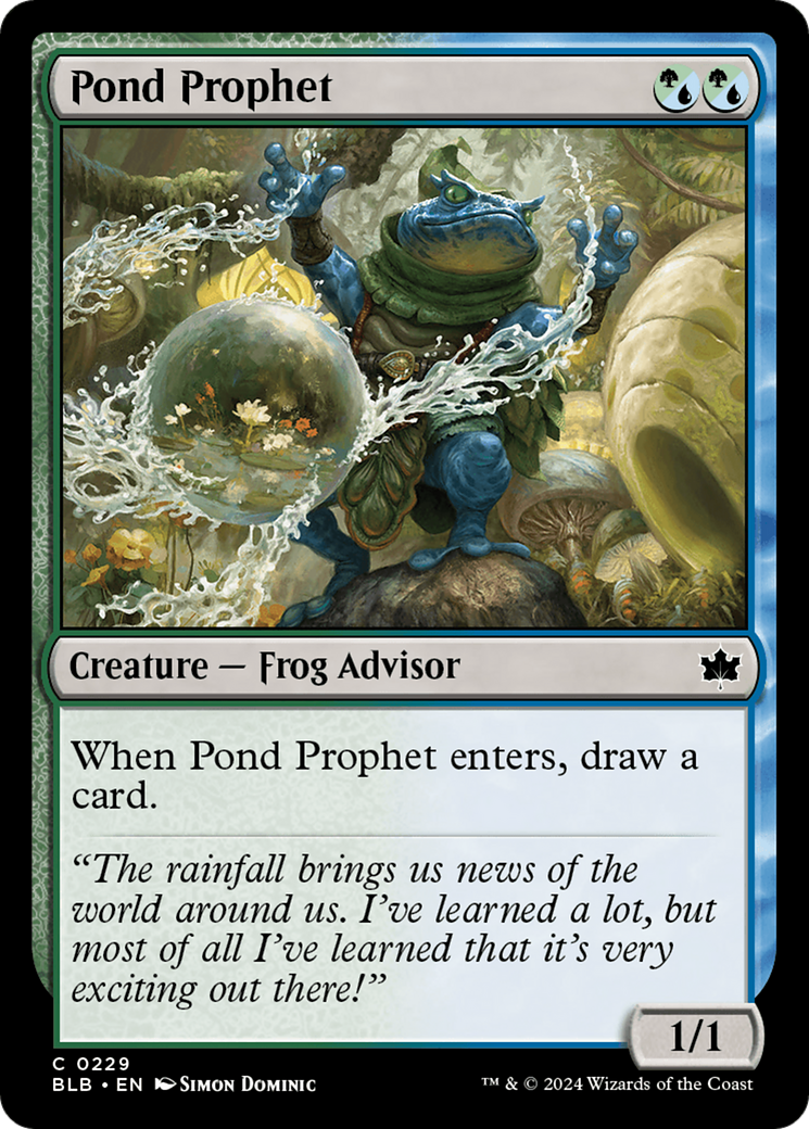 Pond Prophet [Bloomburrow] | Good Games Adelaide SA