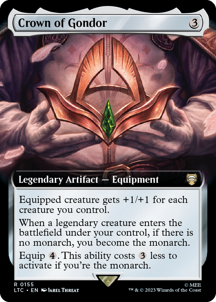 Crown of Gondor (Extended Art) [The Lord of the Rings: Tales of Middle-Earth Commander] | Good Games Adelaide SA
