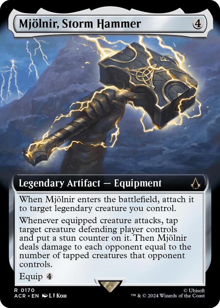 Mjölnir, Storm Hammer 170 (Universes Beyond: Assassin's Creed)  - Foil | Good Games Adelaide SA