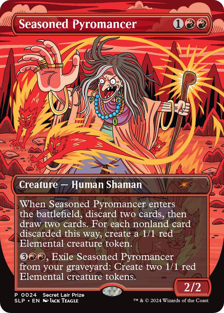 Seasoned Pyromancer 24 (Pro Tour Promos)  - Foil | Good Games Adelaide SA