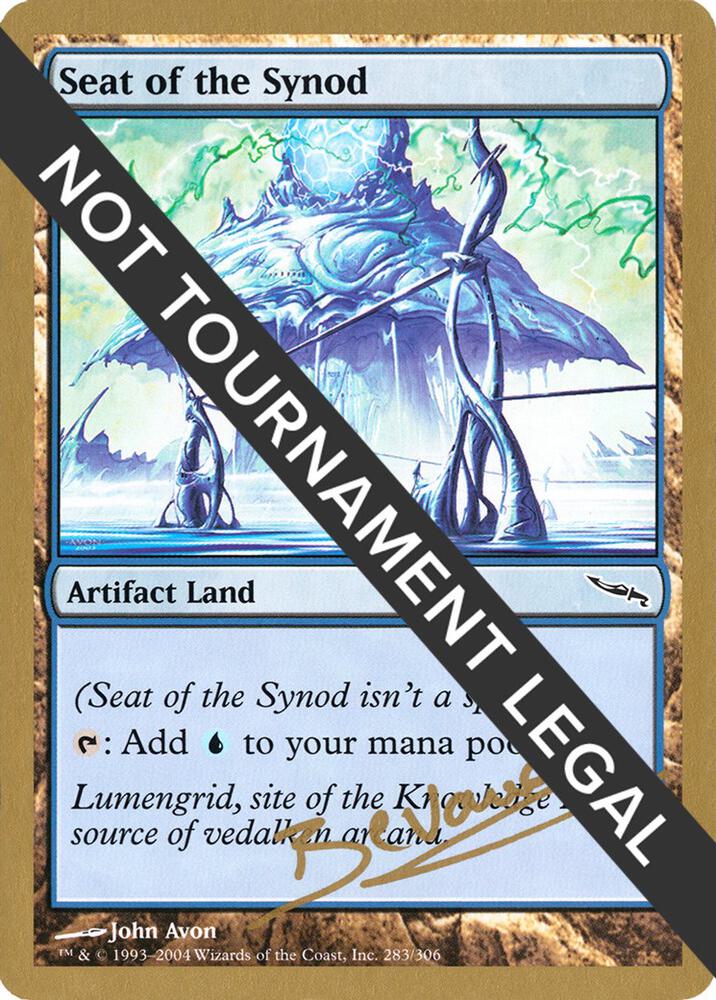 Seat of the Synod 2004 Manuel Bevand MRD  (World Championship Decks)  | Good Games Adelaide SA