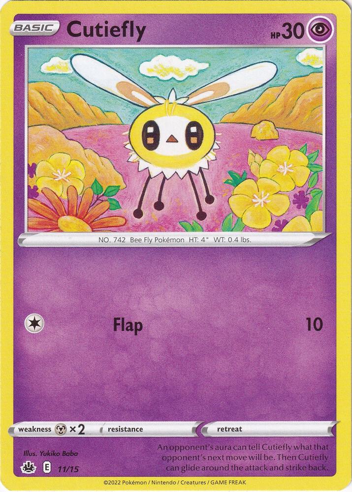 Cutiefly 011/015 (McDonald's Promos 2022)  | Good Games Adelaide SA