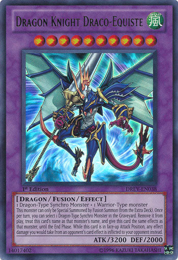Dragon Knight Draco-Equiste [DREV-EN038] Ultra Rare | Good Games Adelaide SA