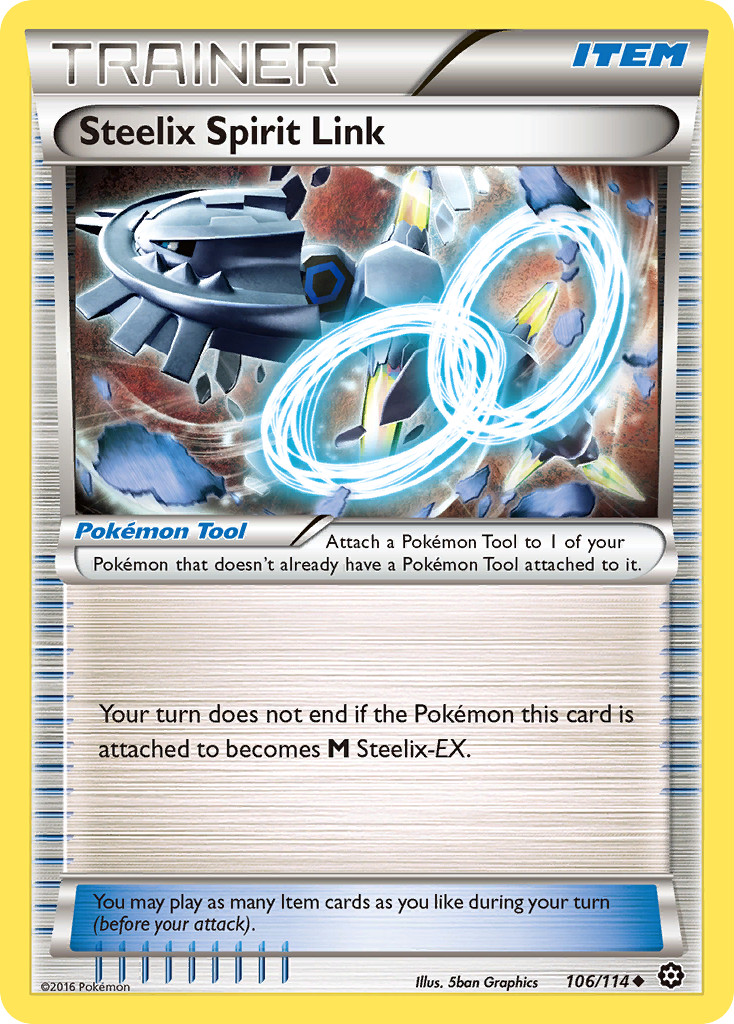 Steelix Spirit Link (106/114) [XY: Steam Siege] | Good Games Adelaide SA