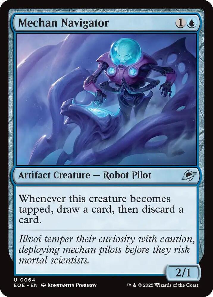 Mechan Navigator 64 (Edge of Eternities)  - Foil | Good Games Adelaide SA