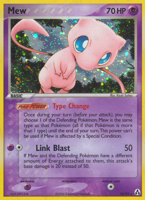 Mew (10/92) [EX: Legend Maker] | Good Games Adelaide SA