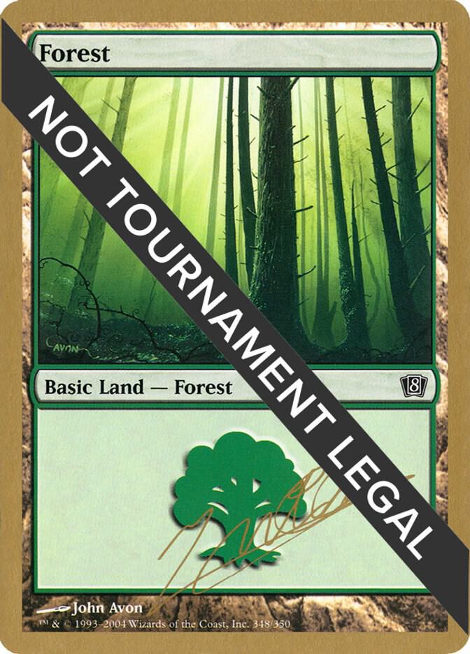 Forest 348 2004 Julien Nuijten 8ED jn348/103 (World Championship Decks)  | Good Games Adelaide SA
