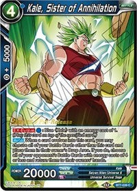 Kale, Sister of Annihilation (Assault of the Saiyans) [BT7-039_PR] | Good Games Adelaide SA