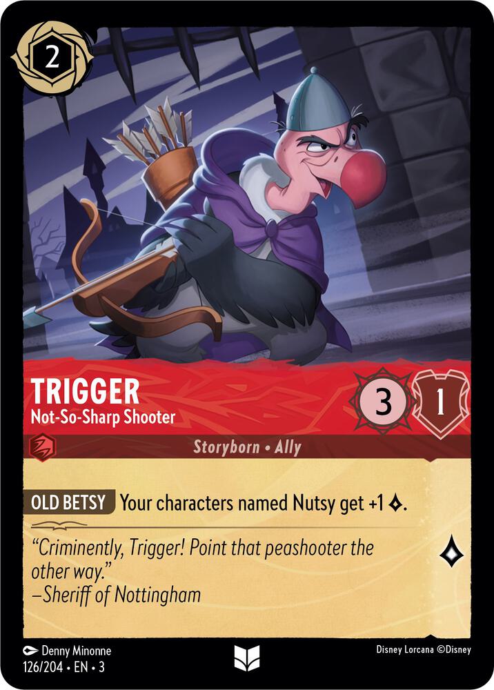Trigger Not So Sharp Shooter 126/204 (Into the Inklands)  | Good Games Adelaide SA