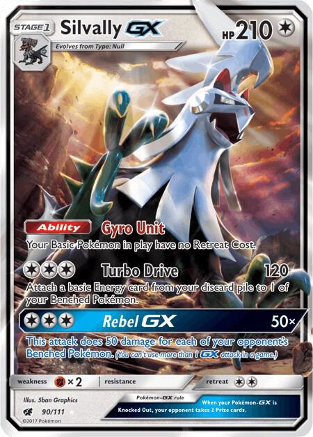 Silvally GX 90/111 (SM - Crimson Invasion)  - Holofoil | Good Games Adelaide SA