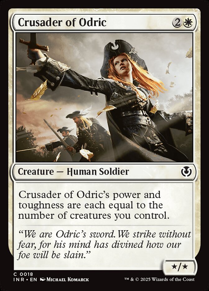 Crusader of Odric 18 (Innistrad Remastered)  - Foil | Good Games Adelaide SA
