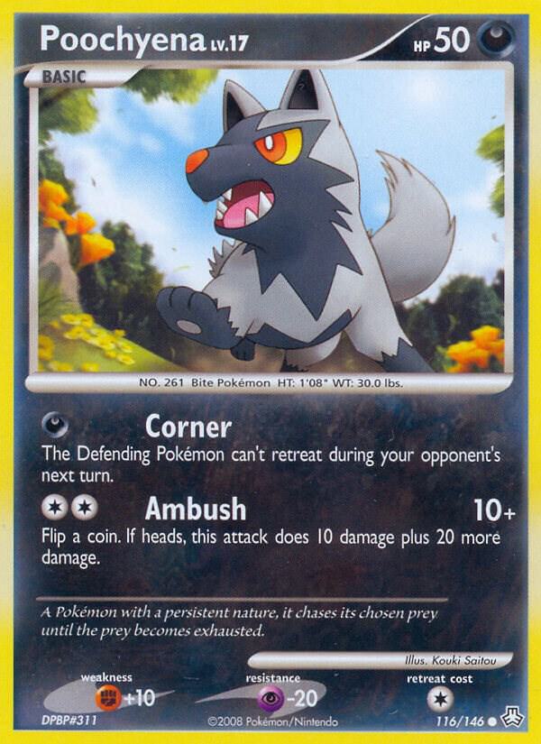 Poochyena 116/146 (Legends Awakened)  | Good Games Adelaide SA