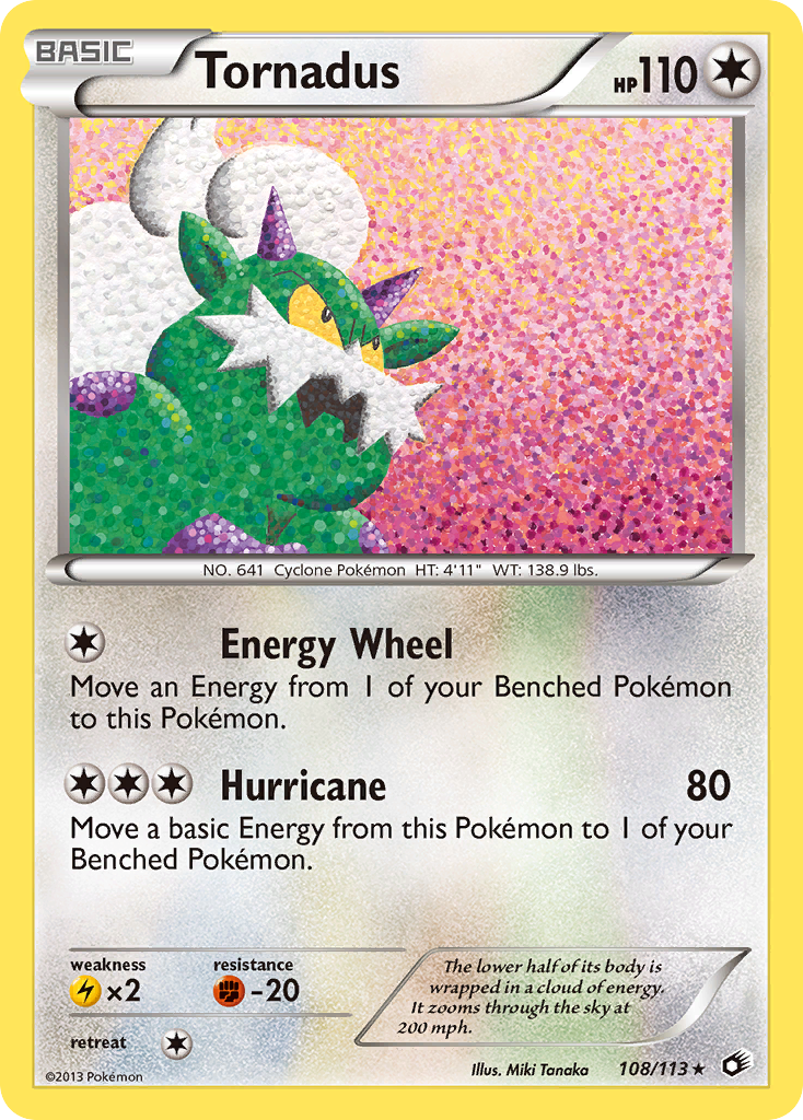Tornadus (108/113) [Black & White: Legendary Treasures] | Good Games Adelaide SA
