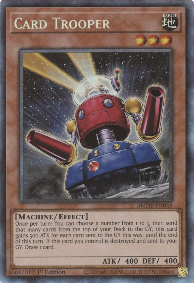Card Trooper [AMDE-EN046] Collector's Rare | Good Games Adelaide SA