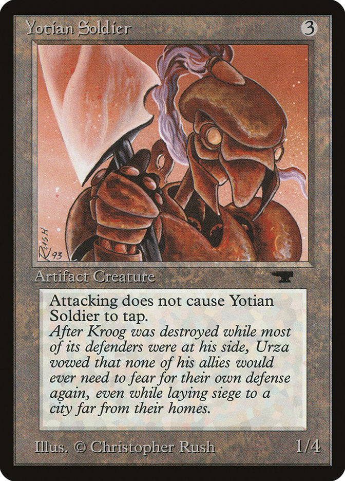 Yotian Soldier [Antiquities] | Good Games Adelaide SA