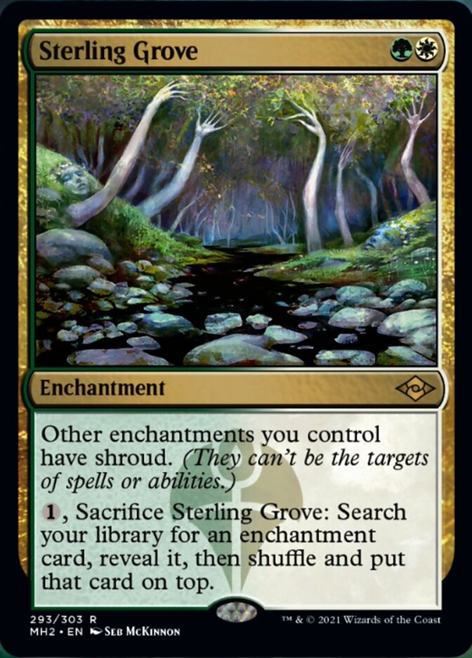 Sterling Grove (Etched Foil) [Modern Horizons 2] | Good Games Adelaide SA