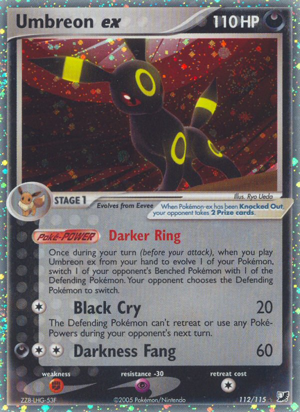 Umbreon ex (112/115) [EX: Unseen Forces] | Good Games Adelaide SA