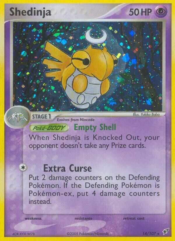 Shedinja 14/107 (Deoxys)  - Holofoil | Good Games Adelaide SA