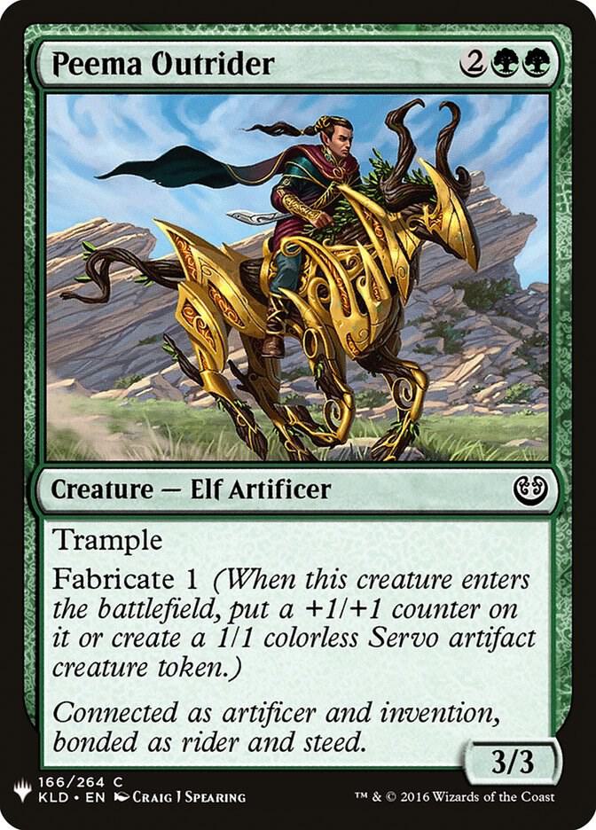 Peema Outrider 166 (The List Reprints)  | Good Games Adelaide SA