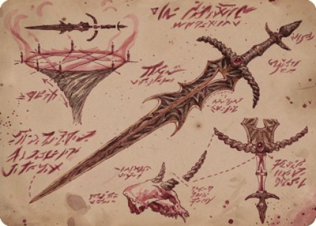 Blackblade Reforged Art Card [The Brothers' War Art Series] | Good Games Adelaide SA