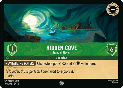 Hidden Cove Tranquil Haven 102/204 (Fabled)  - Cold Foil | Good Games Adelaide SA
