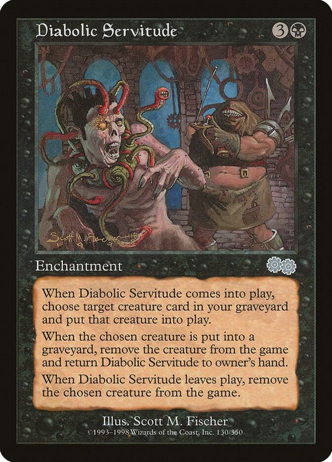 Diabolic Servitude 130 (Urza's Saga)  | Good Games Adelaide SA
