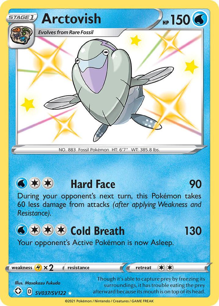 Arctovish SV037/SV122 (Shining Fates: Shiny Vault)  - Holofoil | Good Games Adelaide SA