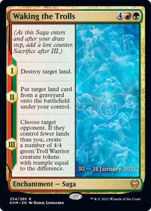 Waking the Trolls 234 (Prerelease Cards)  - Foil | Good Games Adelaide SA