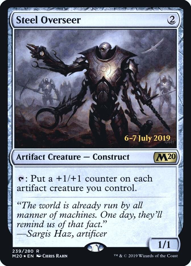 Steel Overseer 239 (Prerelease Cards)  - Foil | Good Games Adelaide SA