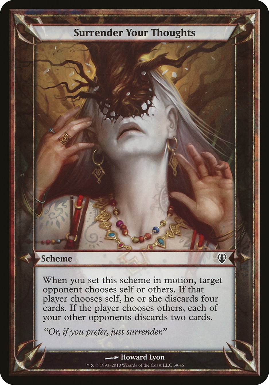 Surrender Your Thoughts  (Oversize Cards)  | Good Games Adelaide SA