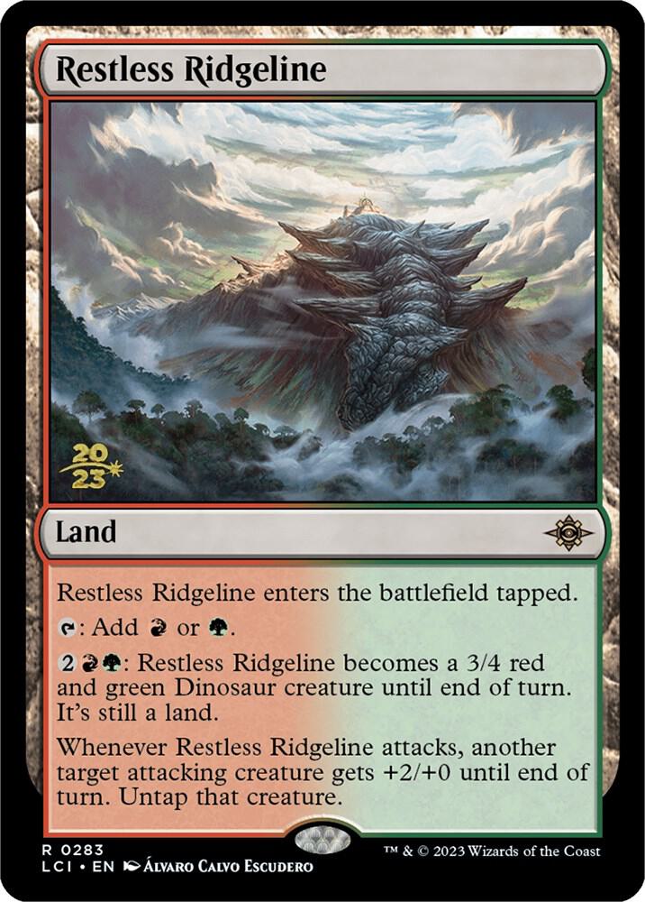 Restless Ridgeline 283 (Prerelease Cards)  - Foil | Good Games Adelaide SA
