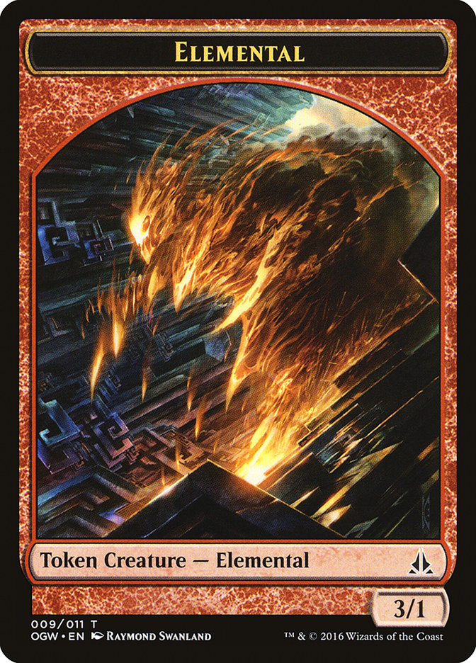 Elemental (009/011) [Oath of the Gatewatch Tokens] | Good Games Adelaide SA