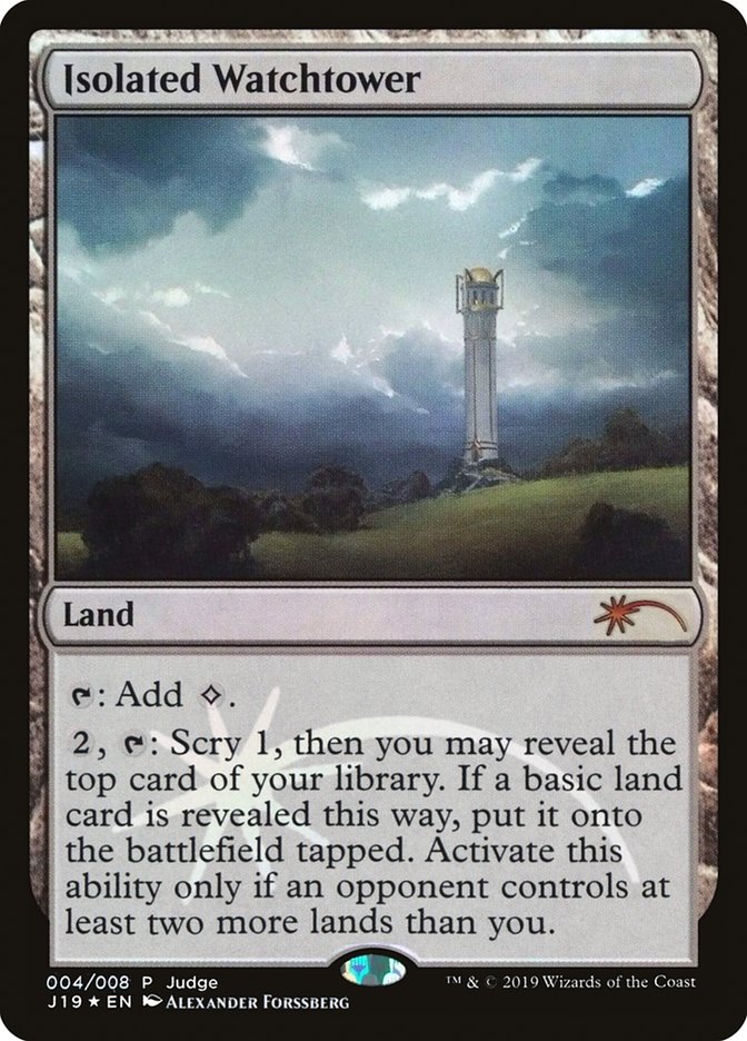 Isolated Watchtower [Judge Promos] | Good Games Adelaide SA