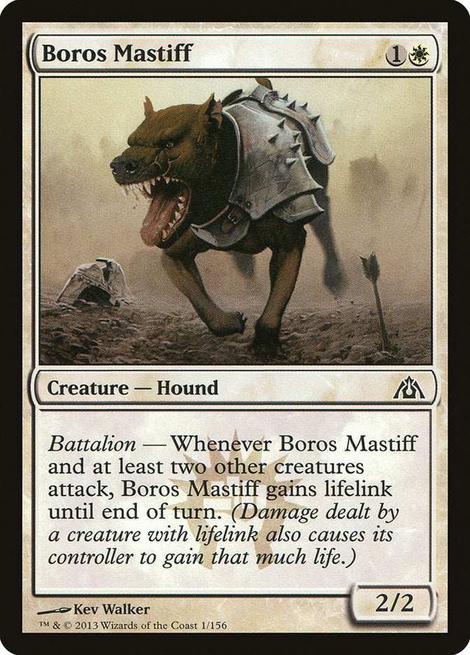 Boros Mastiff [Dragon's Maze] | Good Games Adelaide SA